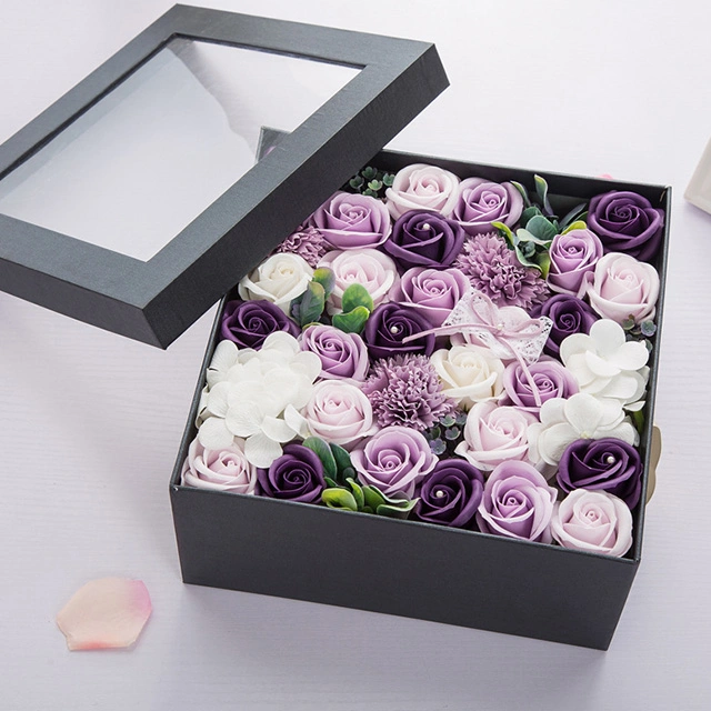 Flower Longsun Round Rose Gift Packaging Boxes Flower Wholesale Flower Boxes