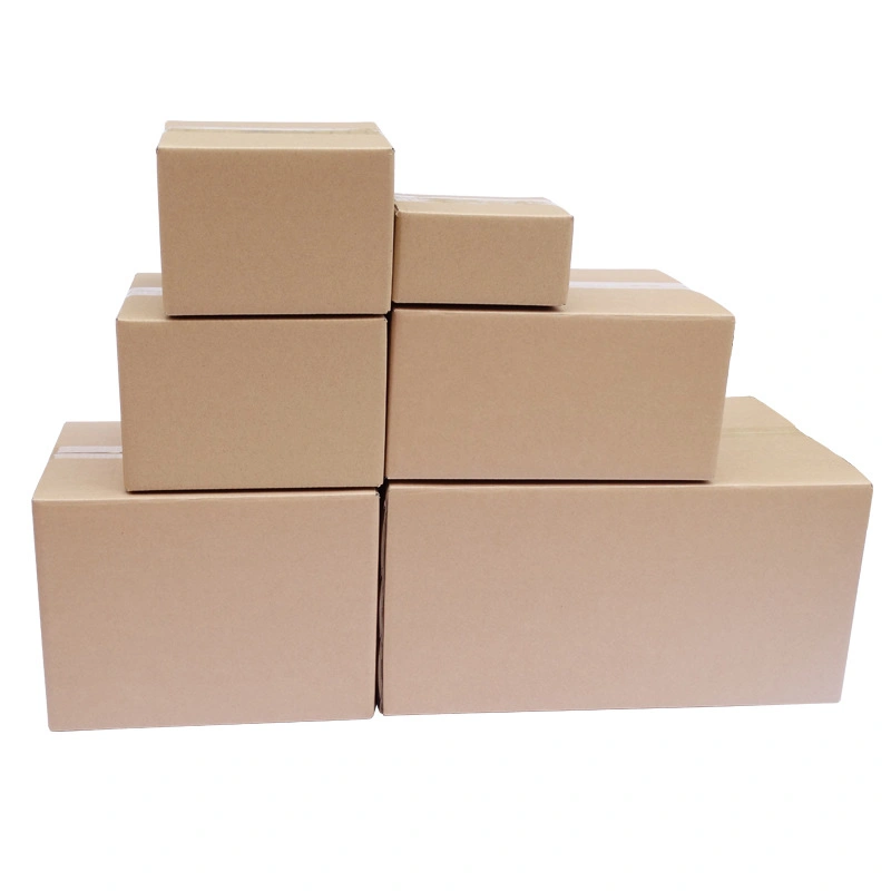 Custom 3/5 Ply Bc Flute Double Walls Corrugated Cardboard Brown Kraft Paper Packaging Carton Box for Heavy Fruit Electronic Moving Packing Shipping