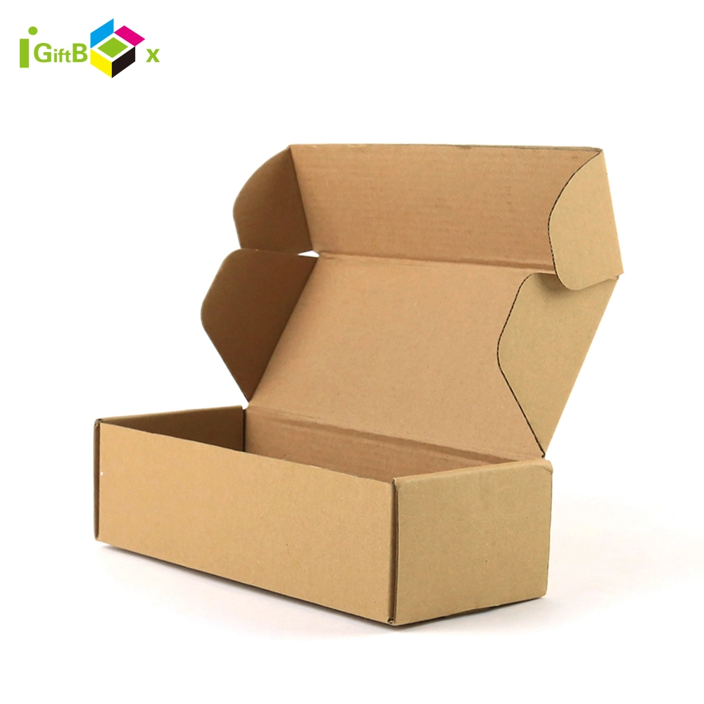 Recycable E-Flut Corrugated Material Flat Packed Subscription Box Packaging for Shipping