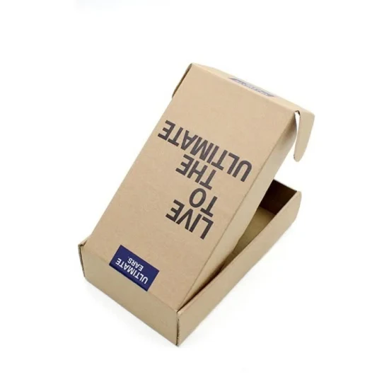 Коробка для вина с цветной специальной печатью на индивидуальной бумаге и гофрированной бумагой с золотым тиснением