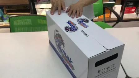 Коробка для упаковки фруктов с печатью на гофрокартоне