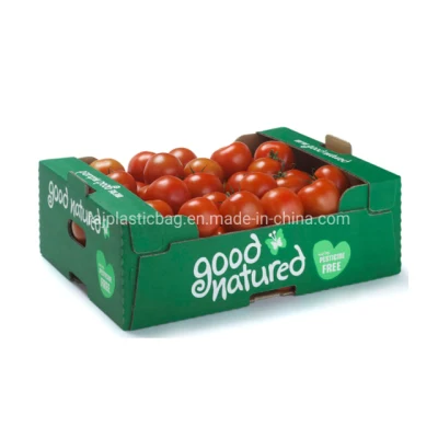 Упаковка из гофрокартона на заказ для овощей, фруктов и томатов.