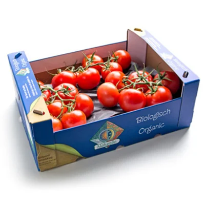 Складная коробка из гофрированного картона OEM, упаковка для свежих фруктов и овощей, коробка для овощей из гофрированного картона